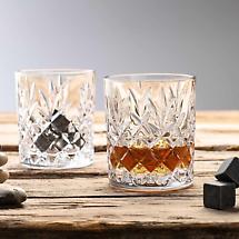 Alternate image for Galway Crystal Renmore Irish Whiskey Glass Pair