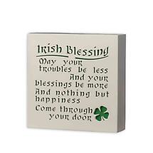 Irish Decor | Irish Blessing Wood Plaque   Product Image