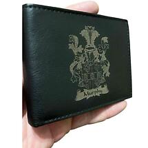Alternate image for Irish Wallet | Family Crest Coat of Arms Leather Wallet