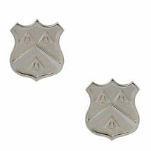 Sterling Silver Family Crest Cufflinks Product Image