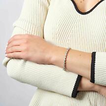Alternate image for Irish Bracelet | Sterling Silver Crystal Heart Tennis Bracelet