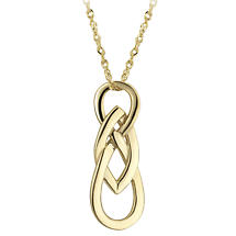 Irish Necklace | 9k Gold Celtic Knot Pendant Product Image