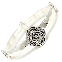 Irish Bracelet | Celtic Sailor Silvertone Knot Bracelet Product Image