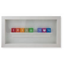 Irish Mom Framed Hand Crafted 'Alphabet' Wall Plaque Product Image
