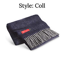 Alternate image for Irish Scarf | Merino Wool & Cashmere 78 inch x 9 inch