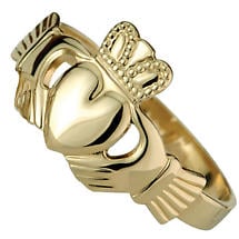 Alternate image for Claddagh Ring - Ladies 10k Gold Claddagh Ring