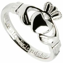 SALE | Claddagh Ring - Ladies Sterling Silver 'Love, Loyalty, Friendship' Claddagh Comfort Product Image