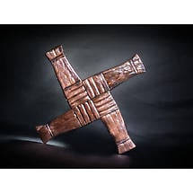 Copper St. Bridget's Cross Wall Plaque Product Image