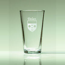 Alternate image for Personalized Irish Coat of Arms Pint Glasses - Set of 4