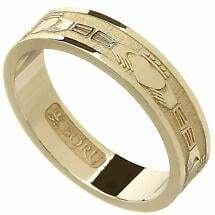 Claddagh Ring - Ladies Claddagh Wedding Ring Product Image
