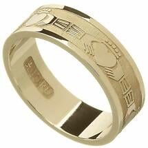 Claddagh Ring - Men's Claddagh Wedding Ring Product Image