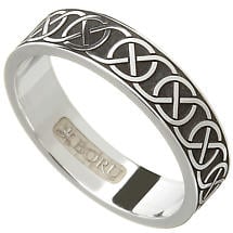 Celtic Ring - Ladies Celtic Knot Wedding Ring Product Image